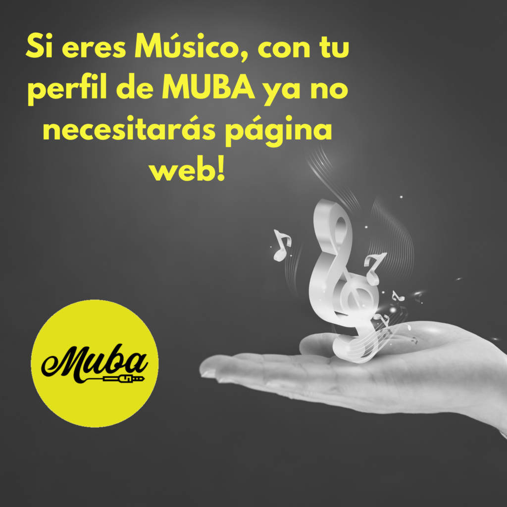 Con tu perfil de MUBA, ya no neceditarás pagina web!